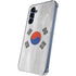 South Korean Flag Distressed Galaxy A55 5G Clear Case