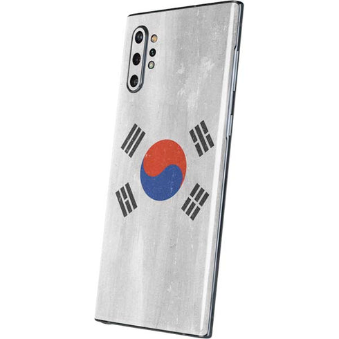 South Korean Flag Distressed Galaxy Note 10 Plus Skin