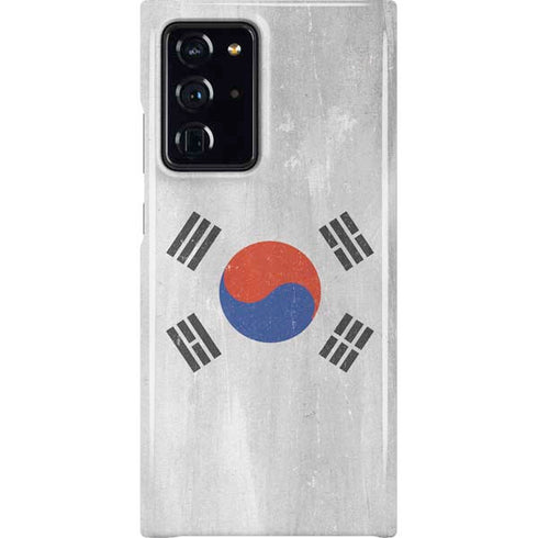 South Korean Flag Distressed Galaxy Cases
