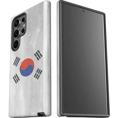 South Korean Flag Distressed Galaxy S23 Ultra Pro Case