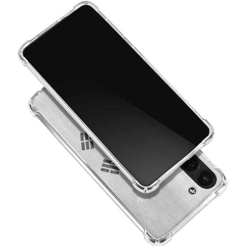 South Korean Flag Distressed Galaxy S24 FE Clear Case