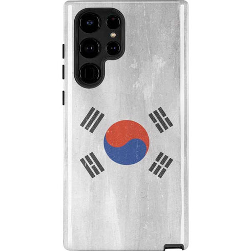 South Korean Flag Distressed Galaxy S25 Ultra Impact Case