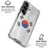 South Korean Flag Distressed Galaxy S26 Plus Clear Case