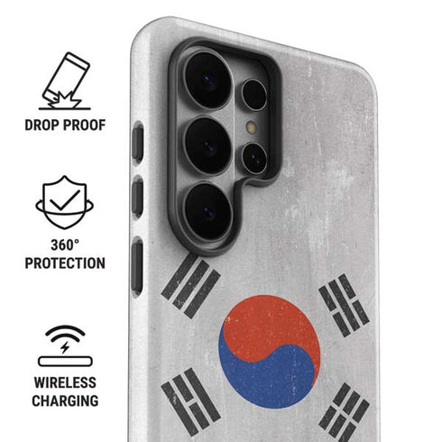 South Korean Flag Distressed Galaxy S26 Ultra Impact Case