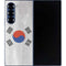 South Korean Flag Distressed Galaxy Z Fold6 Skin