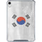 South Korean Flag Distressed iPad 11th Gen (2025) Clear Case