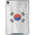 South Korean Flag Distressed iPad 11th Gen (2025) Clear Case