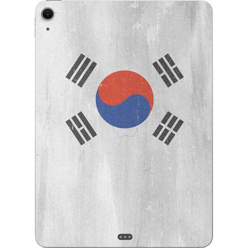 South Korean Flag Distressed Apple iPad Air Skin