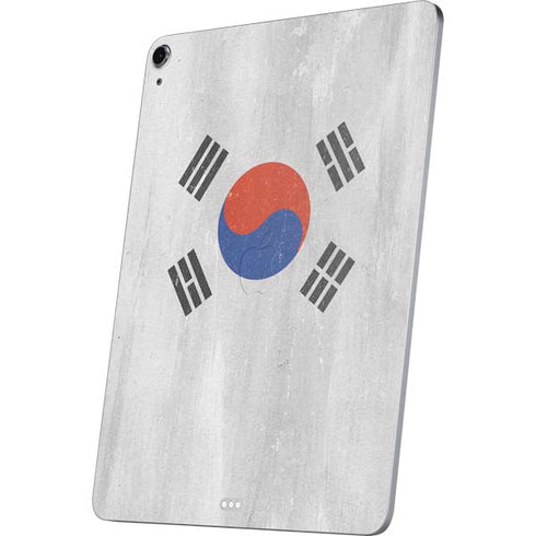 South Korean Flag Distressed Apple iPad Air Skin