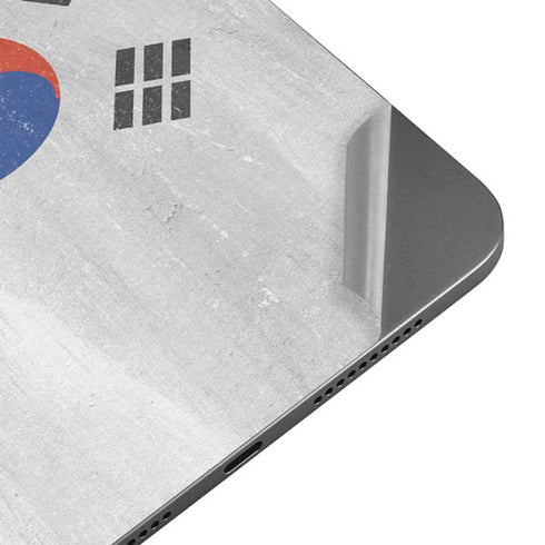 South Korean Flag Distressed Apple iPad Mini Skin