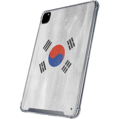 South Korean Flag Distressed iPad Cases
