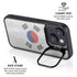 South Korean Flag Distressed iPhone 15 Plus Kickstand Case
