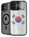 South Korean Flag Distressed iPhone 16 Kickstand Case