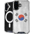 South Korean Flag Distressed iPhone 16 MagSafe Case