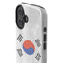 South Korean Flag Distressed iPhone 16 Plus Impact Case