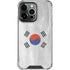 South Korean Flag Distressed iPhone 16 Pro Clear Case