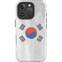 South Korean Flag Distressed iPhone 16 Pro Impact Case