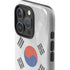 South Korean Flag Distressed iPhone 16 Pro Impact Case
