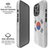 South Korean Flag Distressed iPhone 16 Pro Magsafe Impact Case