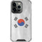 South Korean Flag Distressed iPhone 16 Pro Max Clear Case