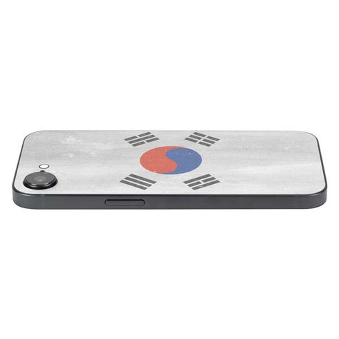 South Korean Flag Distressed iPhone 16e Skin