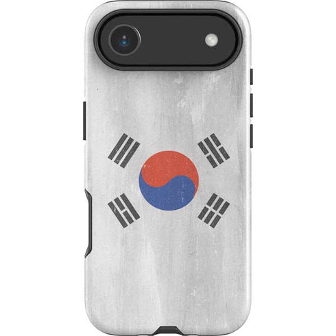 South Korean Flag Distressed iPhone 17 Air Impact Case