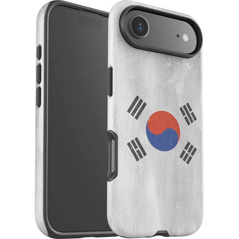 South Korean Flag Distressed iPhone 17 Air Impact Case