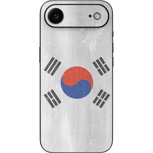 South Korean Flag Distressed iPhone 17 Air Skin