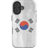 South Korean Flag Distressed iPhone 17 Impact Case