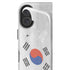 South Korean Flag Distressed iPhone 17 Impact Case