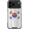 South Korean Flag Distressed iPhone 17 Pro Max Clear Case