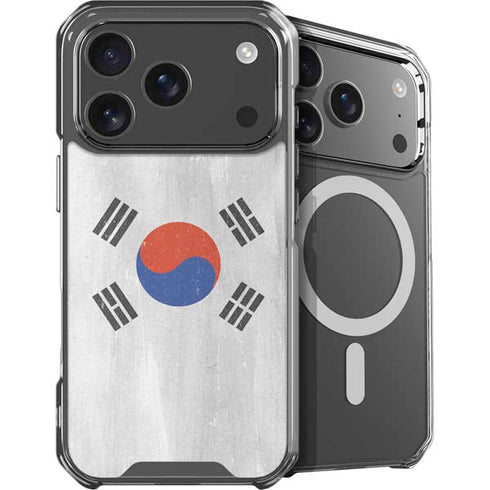South Korean Flag Distressed iPhone 18 Pro MagSafe Case