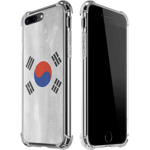 South Korean Flag Distressed iPhone Cases