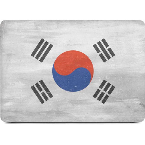 South Korean Flag Distressed Apple MacBook Air Skin