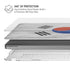 South Korean Flag Distressed MacBook Cases