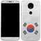 South Korean Flag Distressed Moto E5 Plus Skin