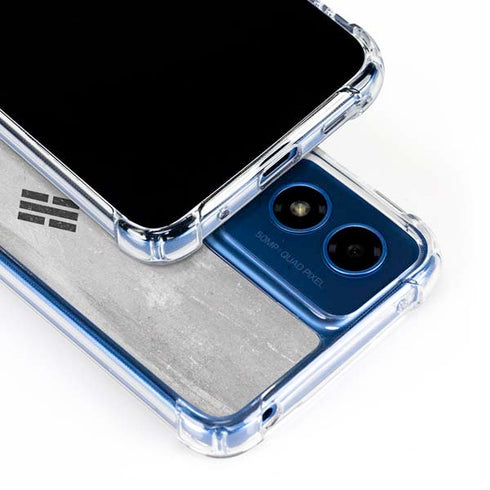 South Korean Flag Distressed Moto G 5G (2024) Clear Case