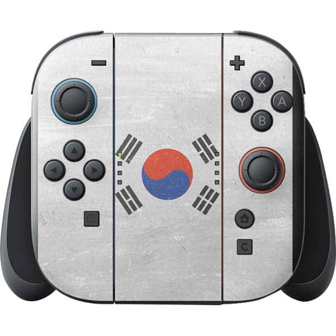 South Korean Flag Distressed Nintendo Switch 2 (2025) with Joy-Con Skin