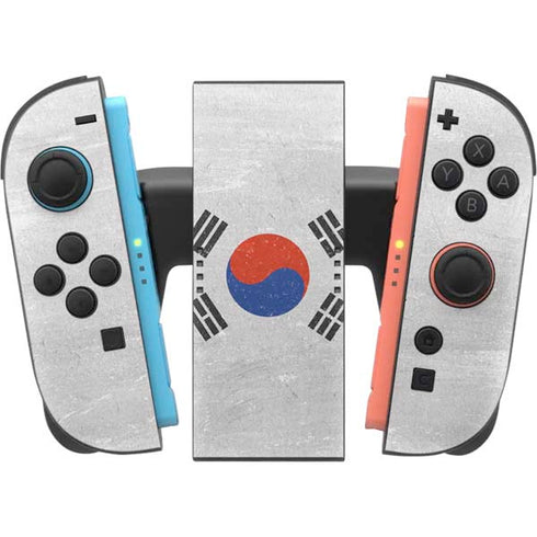 South Korean Flag Distressed Nintendo Switch 2 (2025) Joy-Con Controller Skin