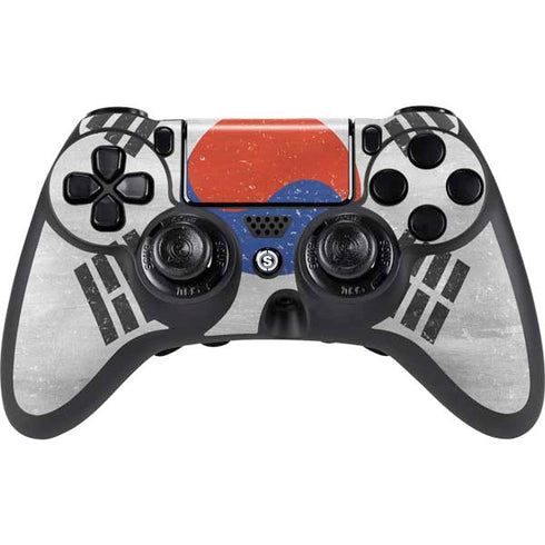 South Korean Flag Distressed PlayStation PS4 Skins