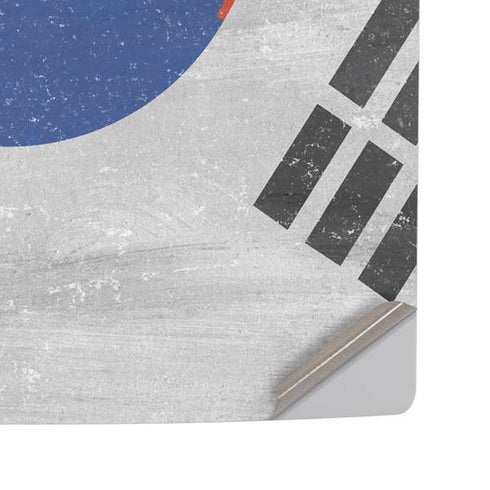 South Korean Flag Distressed PS5 Pro Disk Console Skin