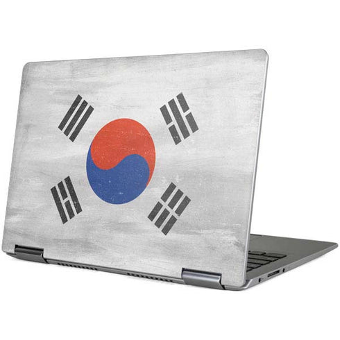 South Korean Flag Distressed Yoga 710 14in Skin