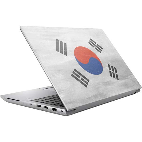 South Korean Flag Distressed HP ZBook Fury 16 G10 Skin