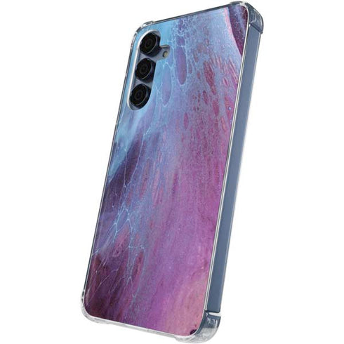 Space Marble Galaxy A55 5G Clear Case