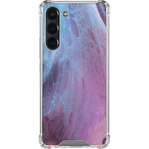 Space Marble Galaxy S24 FE Clear Case