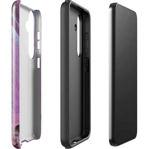 Space Marble Galaxy S25 Impact Case