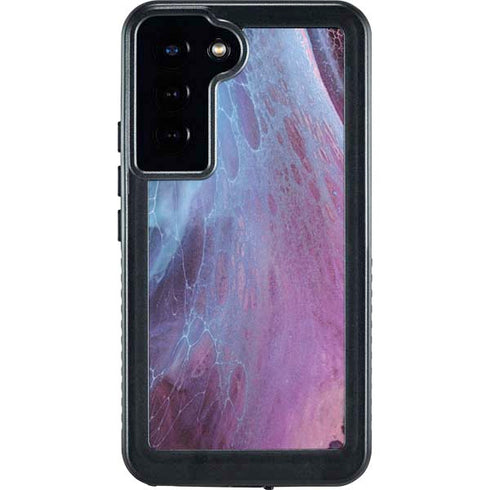 Space Marble Galaxy S24 Plus Waterproof Case