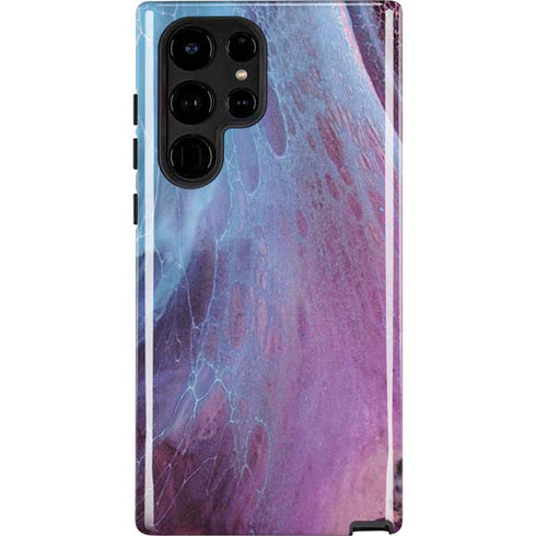 Space Marble Galaxy S25 Ultra Impact Case