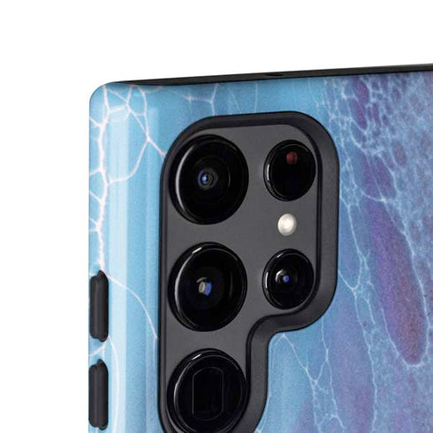 Space Marble Galaxy S25 Ultra Impact Case