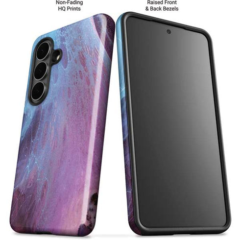Space Marble Galaxy S26 Impact Case